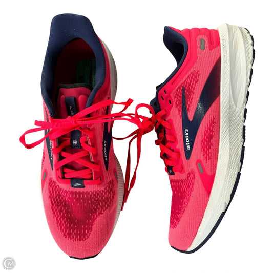 Shoes Athletic By Brooks In Pink, Size: 8