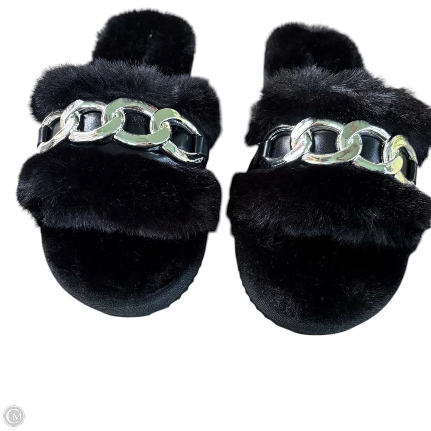 Slippers By Michael By Michael Kors In Black, Size: 8
