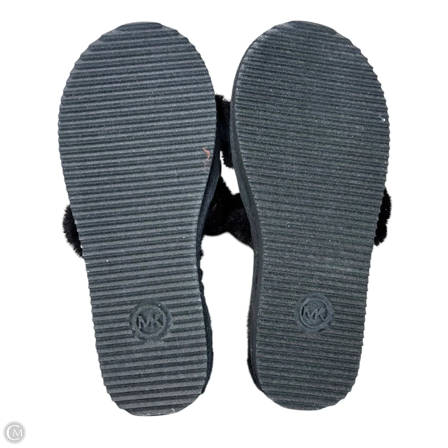 Slippers By Michael By Michael Kors In Black, Size: 8