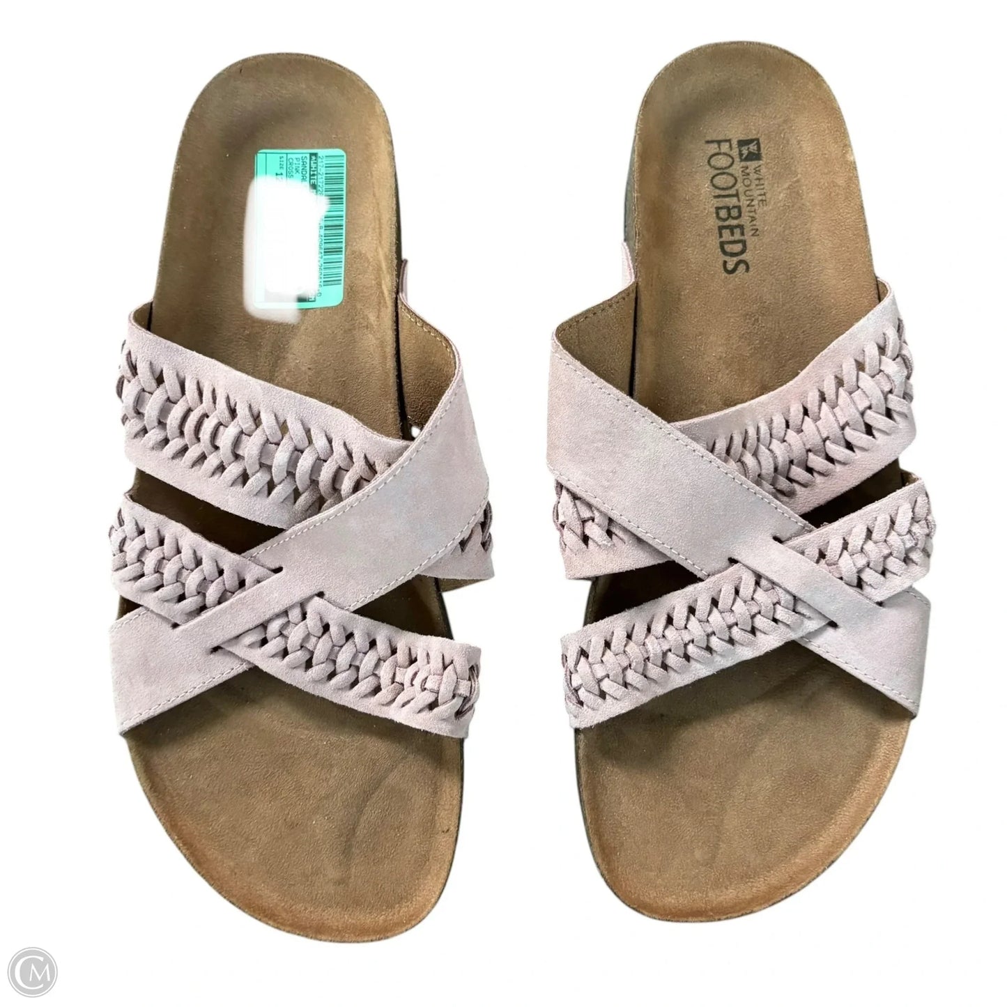Sandals Flats By White Mountain In Pink, Size: 12
