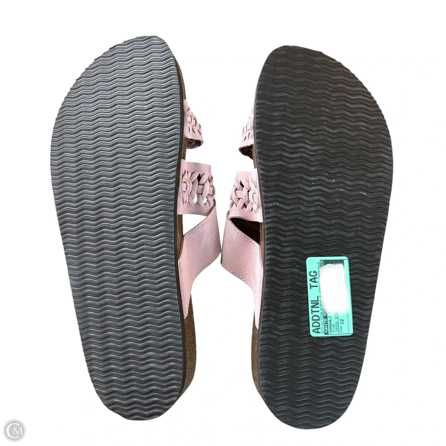 Sandals Flats By White Mountain In Pink, Size: 12