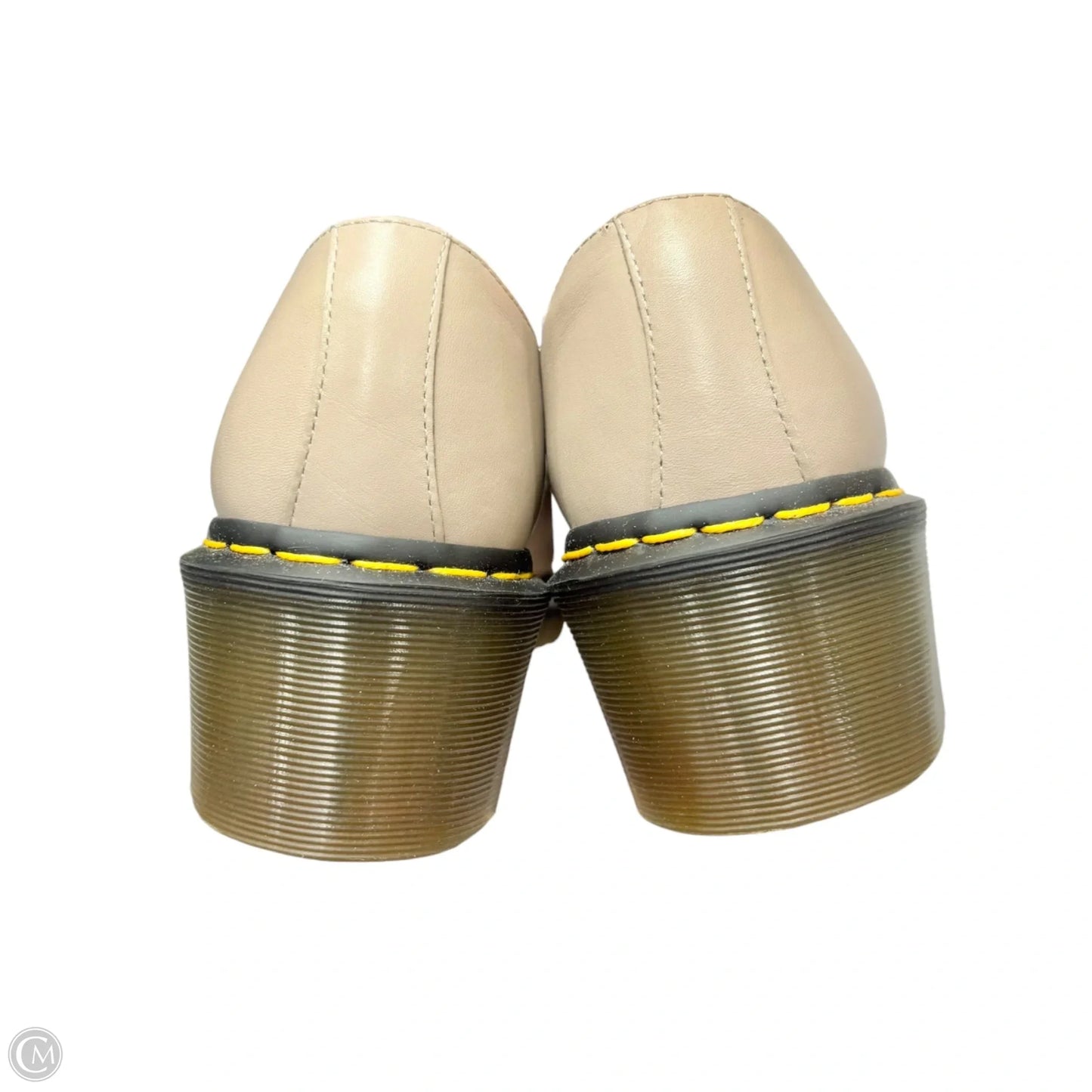 Shoes Heels Block By Dr Martens In Tan, Size: 10
