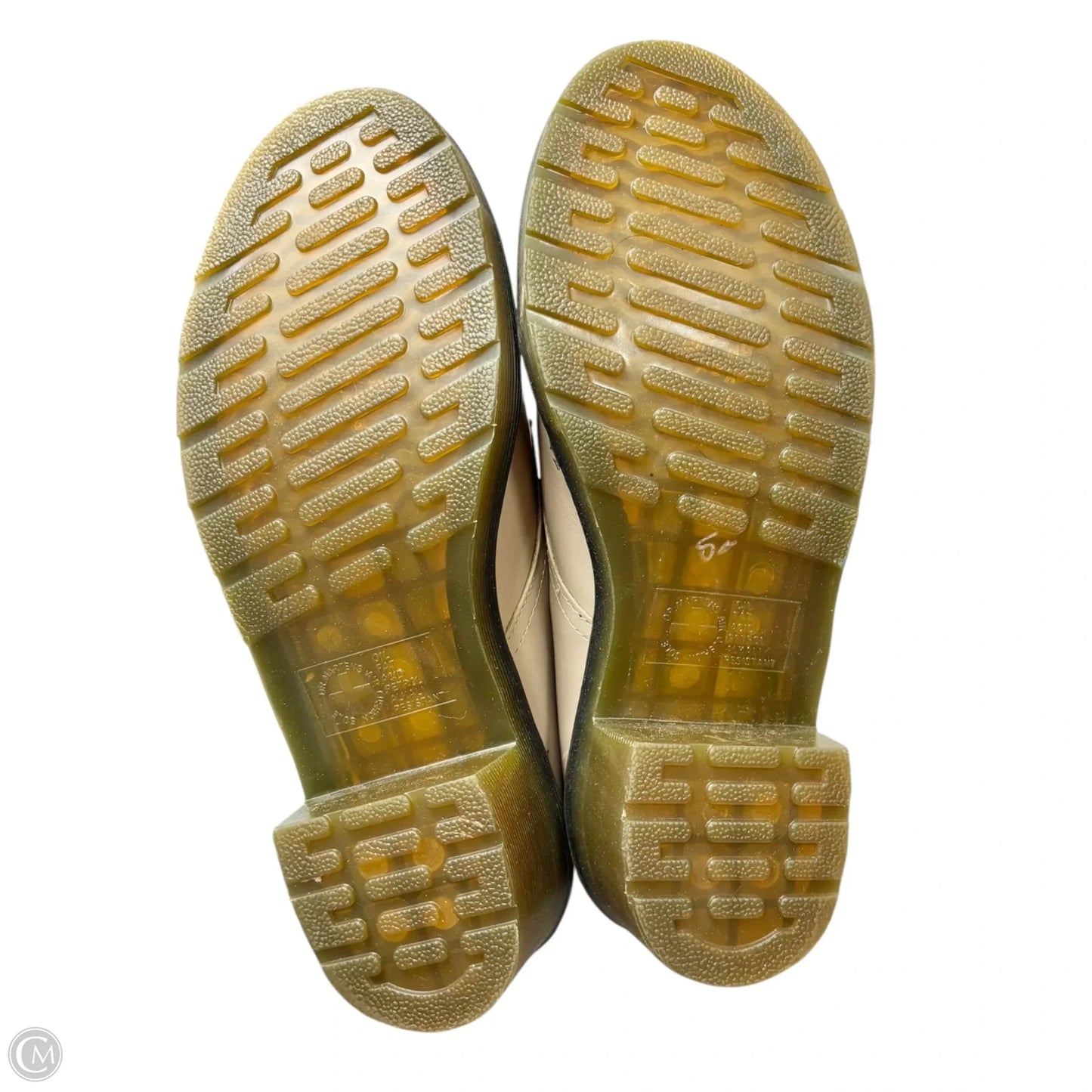 Shoes Heels Block By Dr Martens In Tan, Size: 10