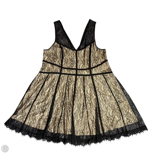 Dress Party Short By Torrid In Black, Size: 3x