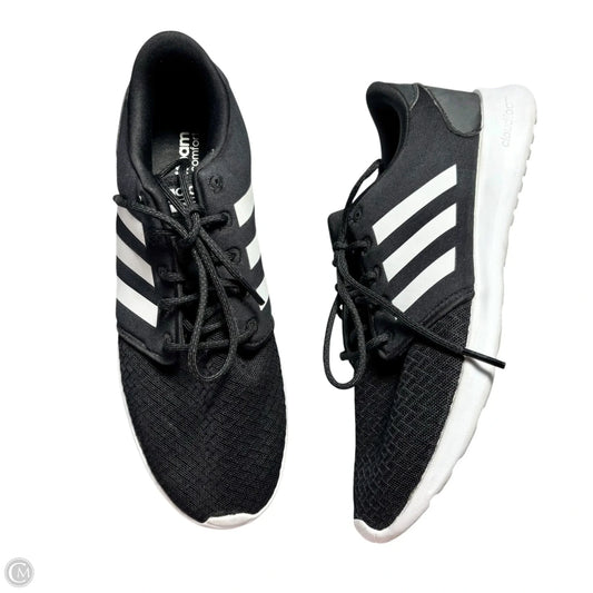 Shoes Athletic By Adidas In Black & White, Size: 10