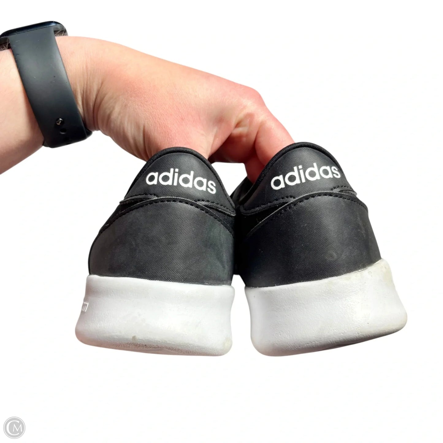 Shoes Athletic By Adidas In Black & White, Size: 10