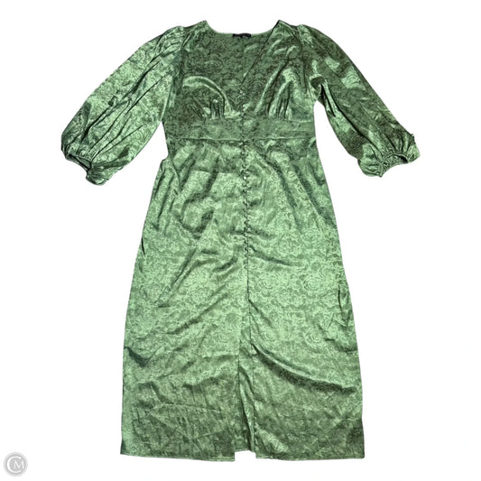 Dress Party Long By Eloquii In Green, Size: 2x