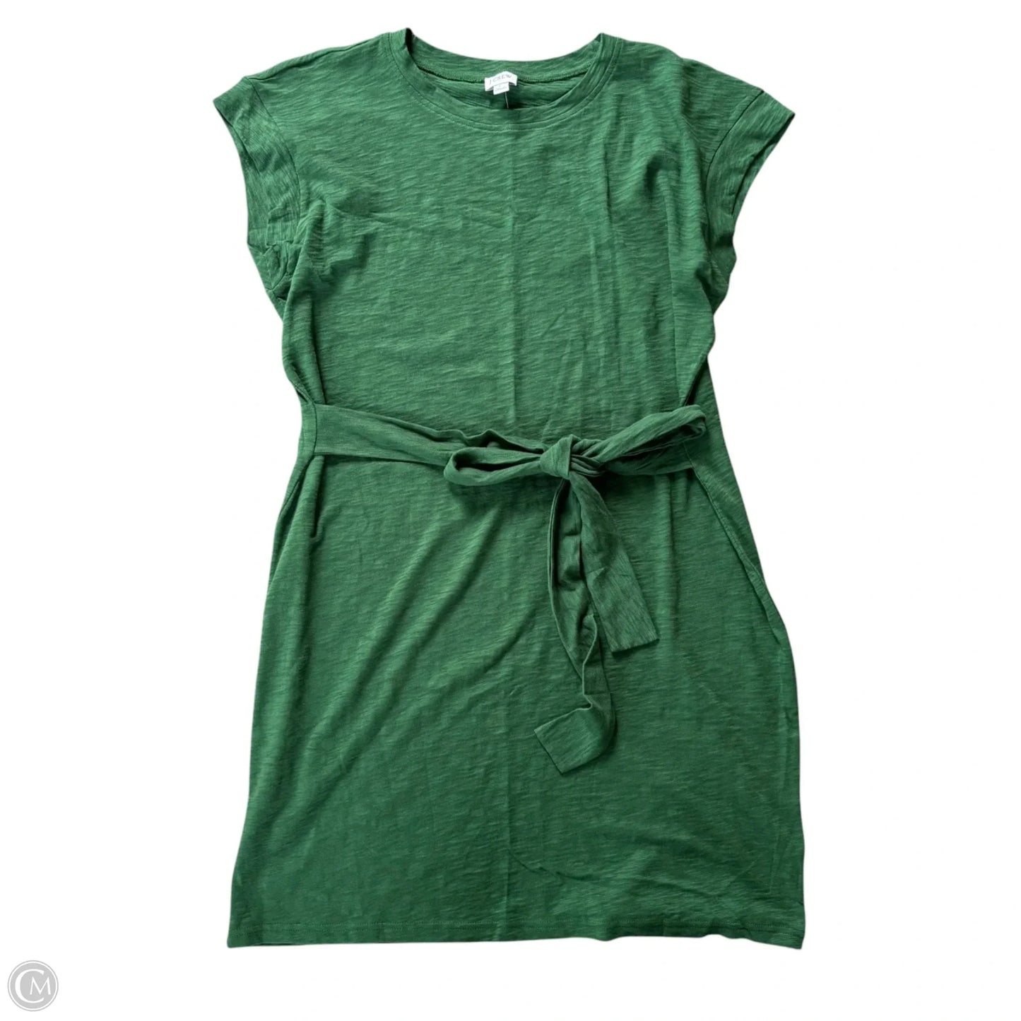 Dress Casual Midi By J. Crew In Green, Size: L