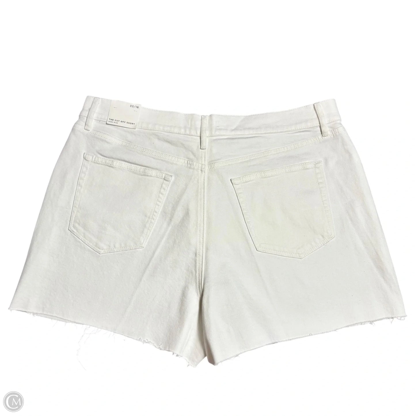 Shorts By Loft In White Denim, Size: 16