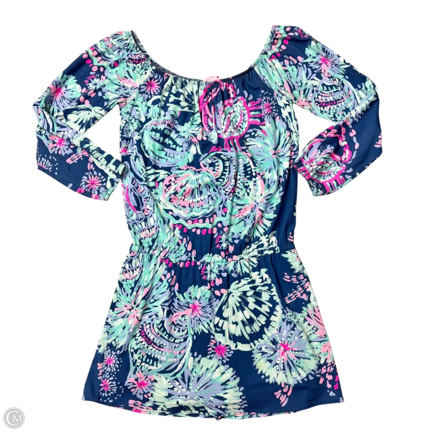 Romper Designer By Lilly Pulitzer In Navy, Size: Xs