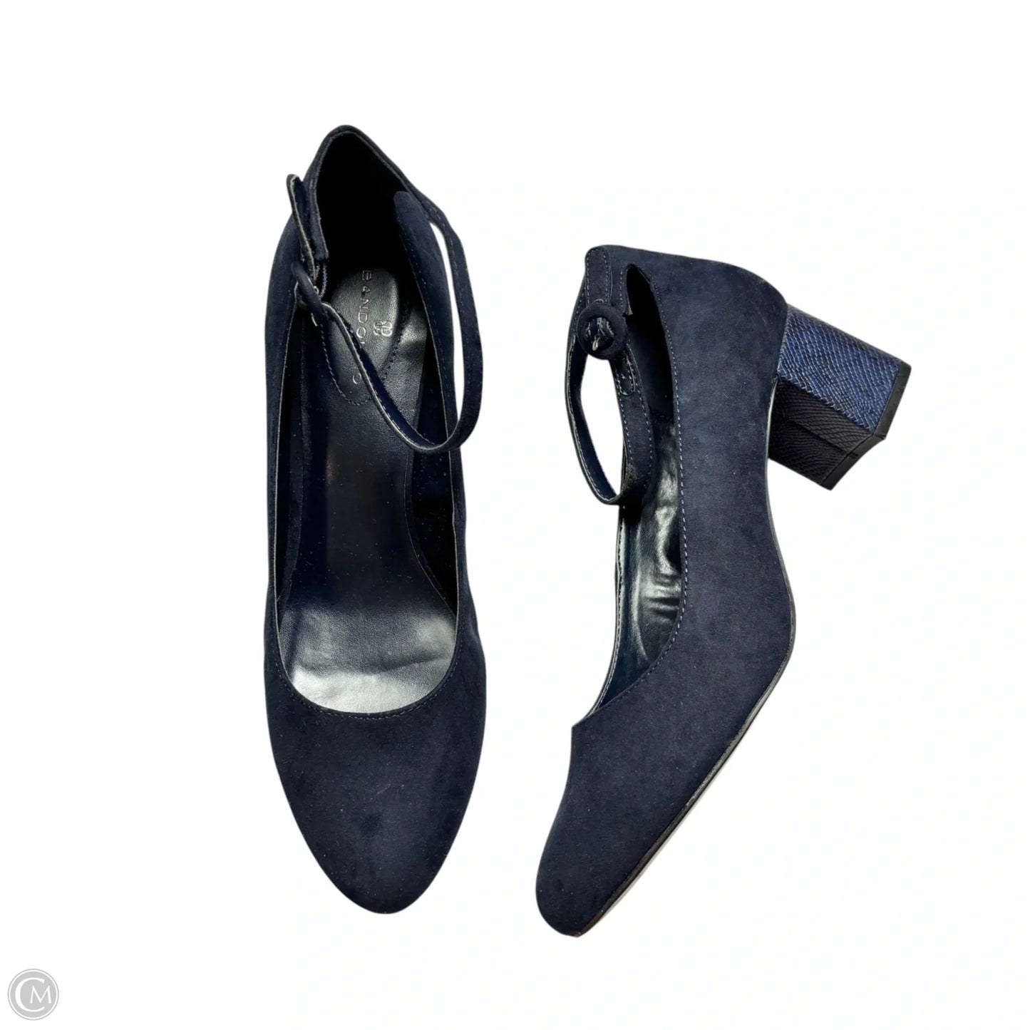 Shoes Heels Kitten By Bandolino In Navy, Size: 10
