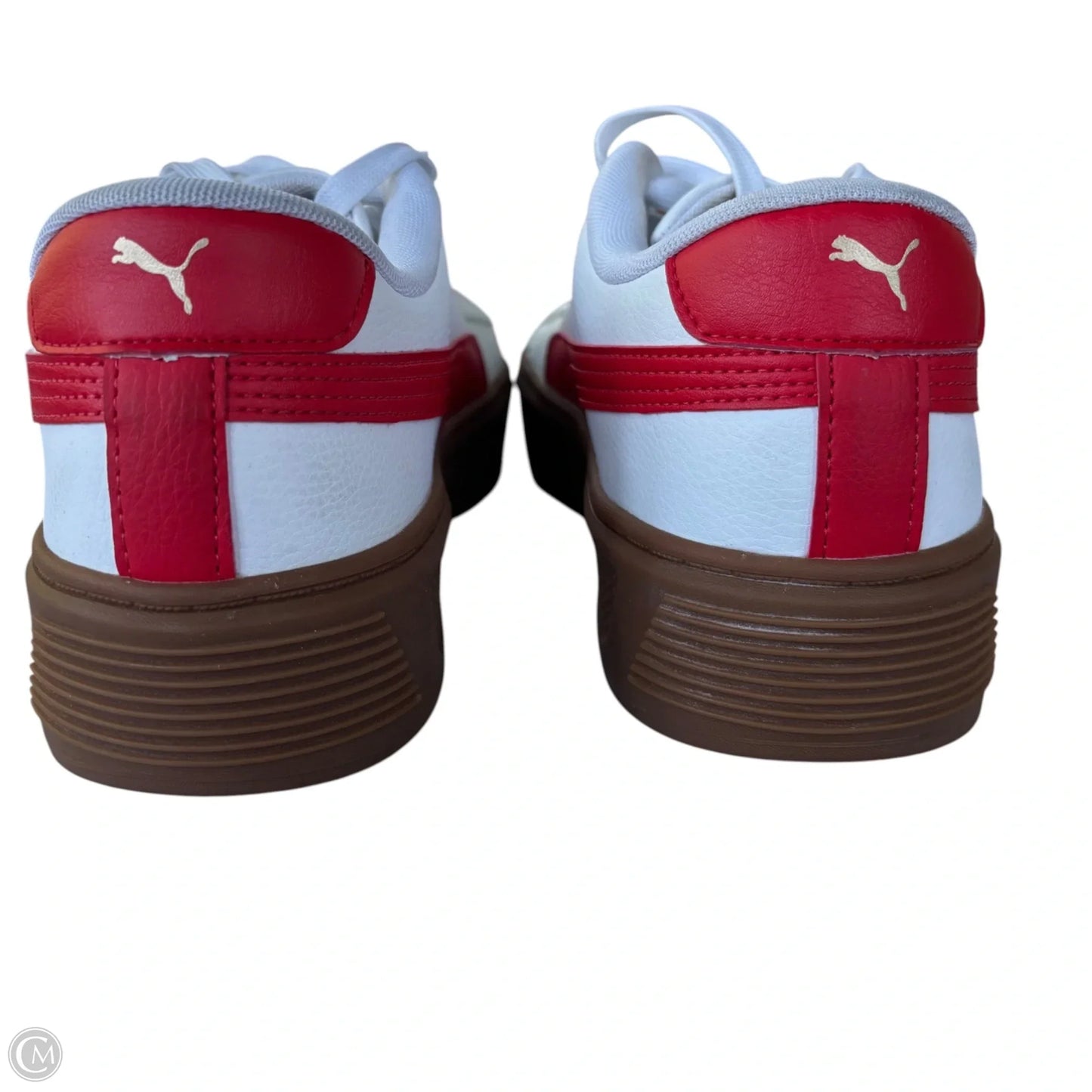 Shoes Sneakers Platform By Puma In Red & White, Size: 10