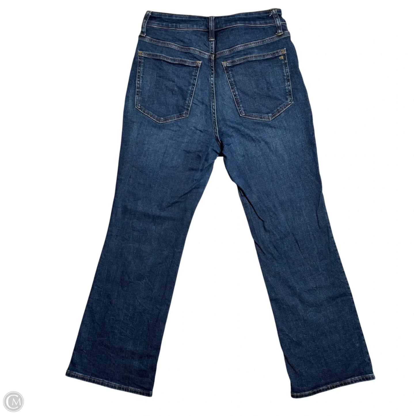 Jeans Boot Cut By Madewell In Blue Denim, Size: 8