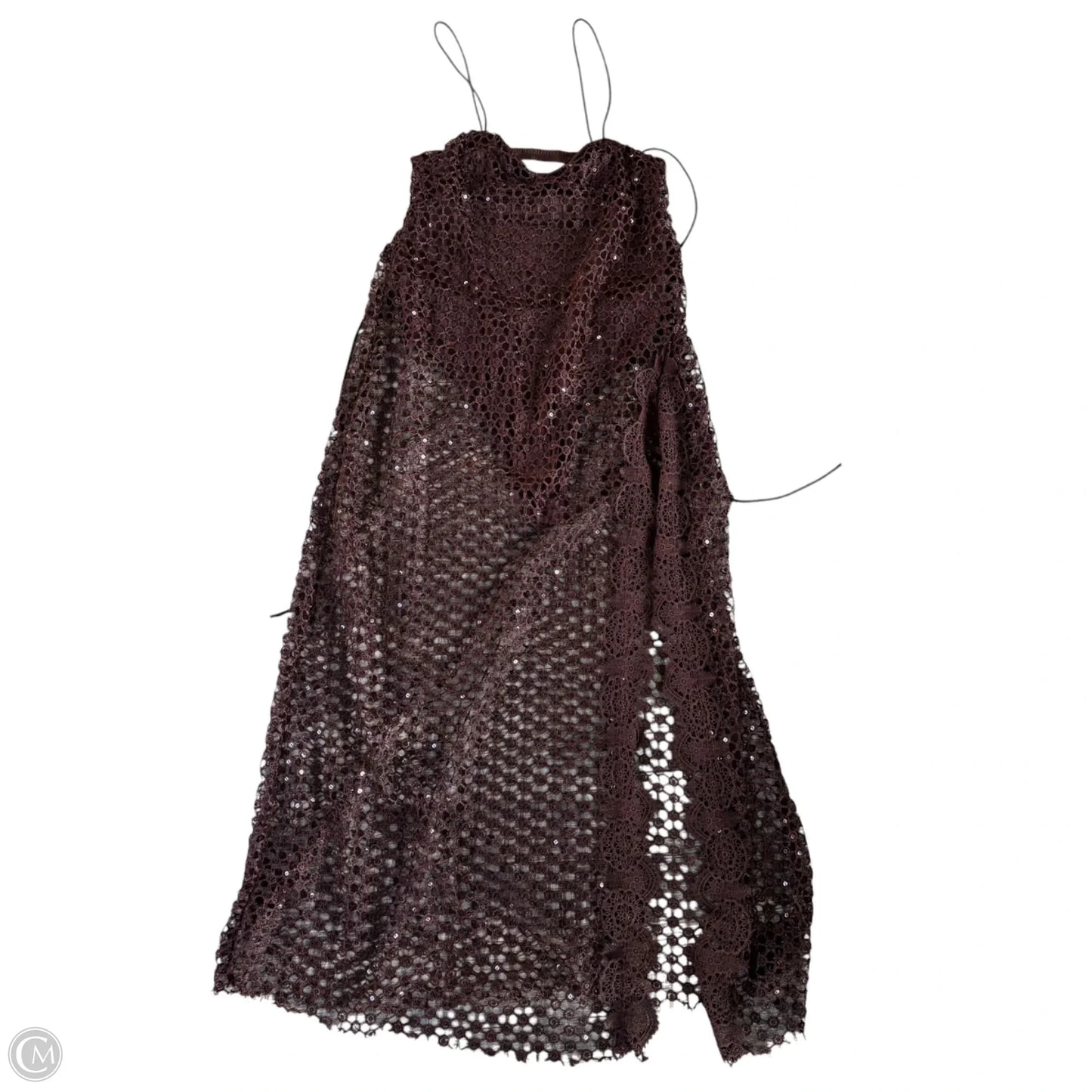 Dress Casual Maxi By Free People In Brown, Size: S
