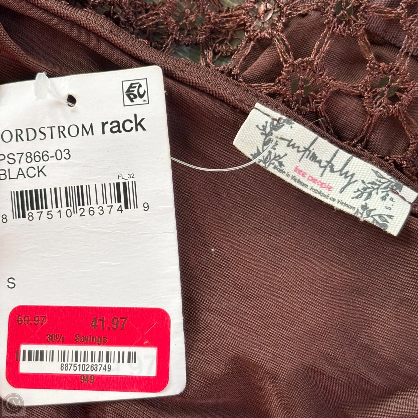 Dress Casual Maxi By Free People In Brown, Size: S