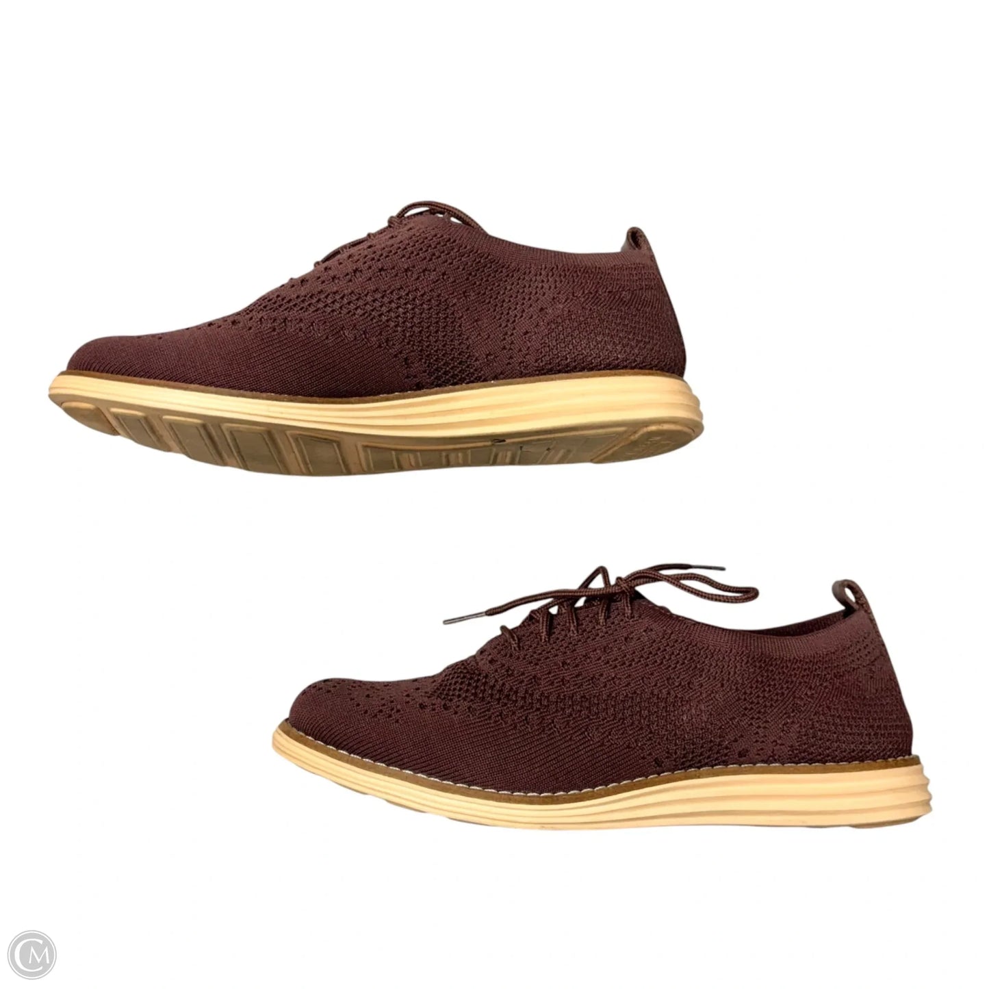 Shoes Flats By Cole-haan In Maroon, Size: 7.5