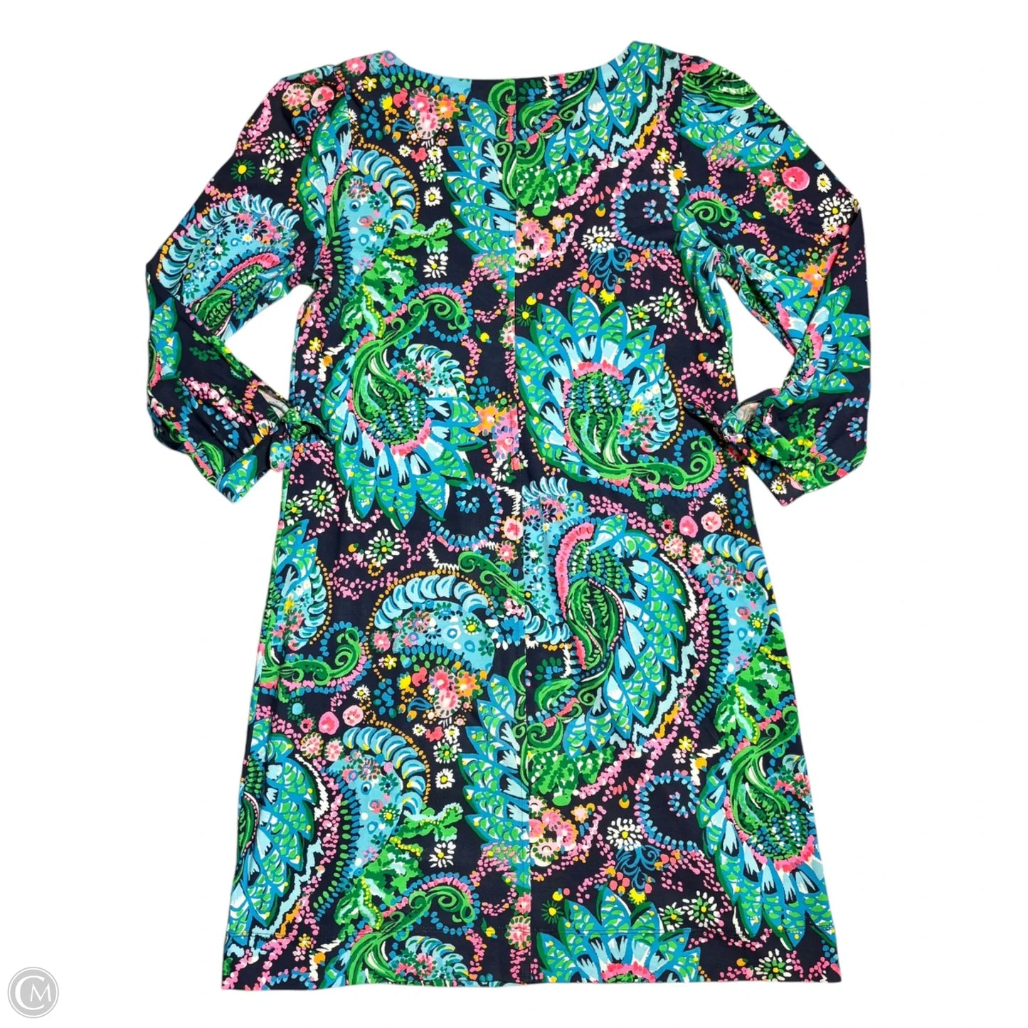 Dress Designer By Lilly Pulitzer In Navy, Size: M