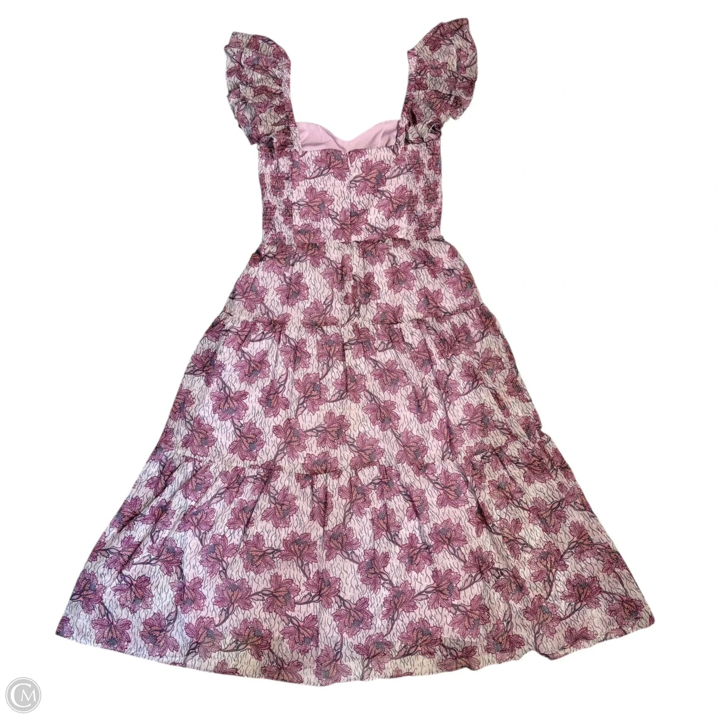 Dress Casual Midi By Amanda Uprichard In Floral Print, Size: Xs