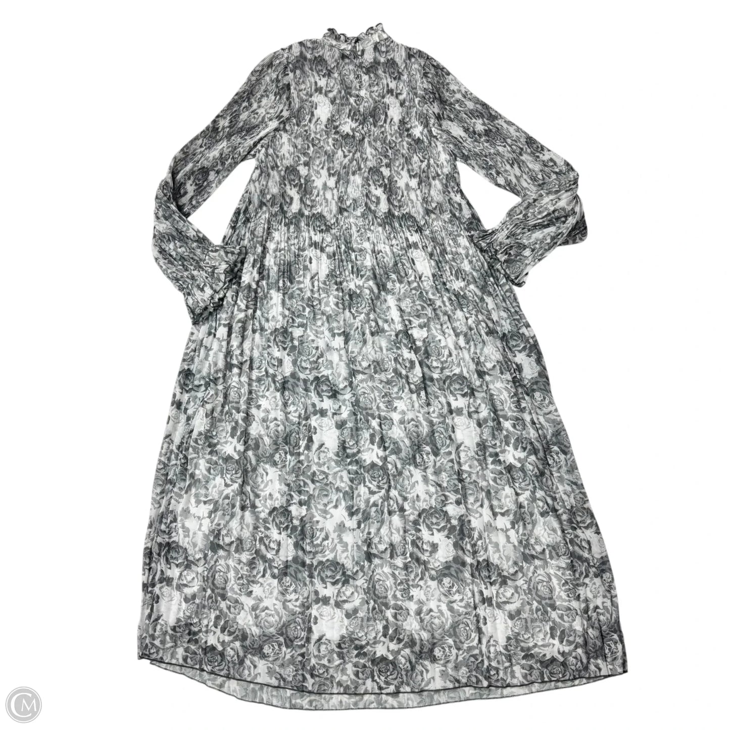 Dress Casual Midi By Ganni In Floral Print, Size: S
