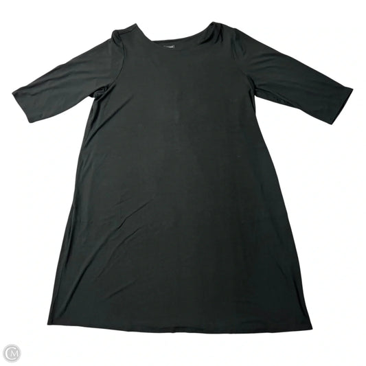 Dress Casual Midi By J. Jill In Black, Size: Xl