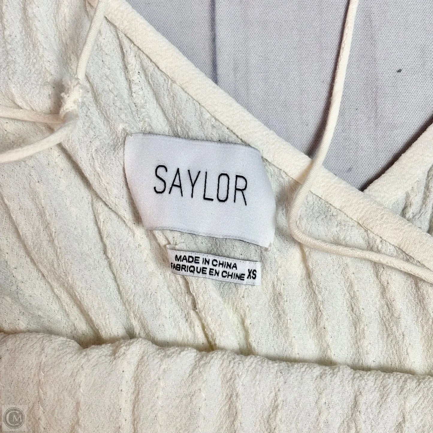 Romper By Saylor In Cream, Size: Xs