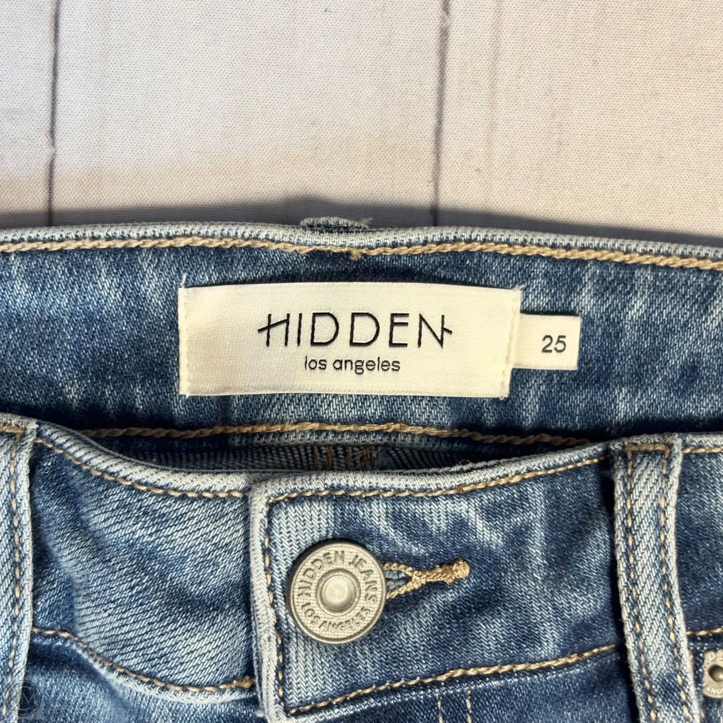 Jeans Boot Cut By Hidden In Blue Denim, Size: 2