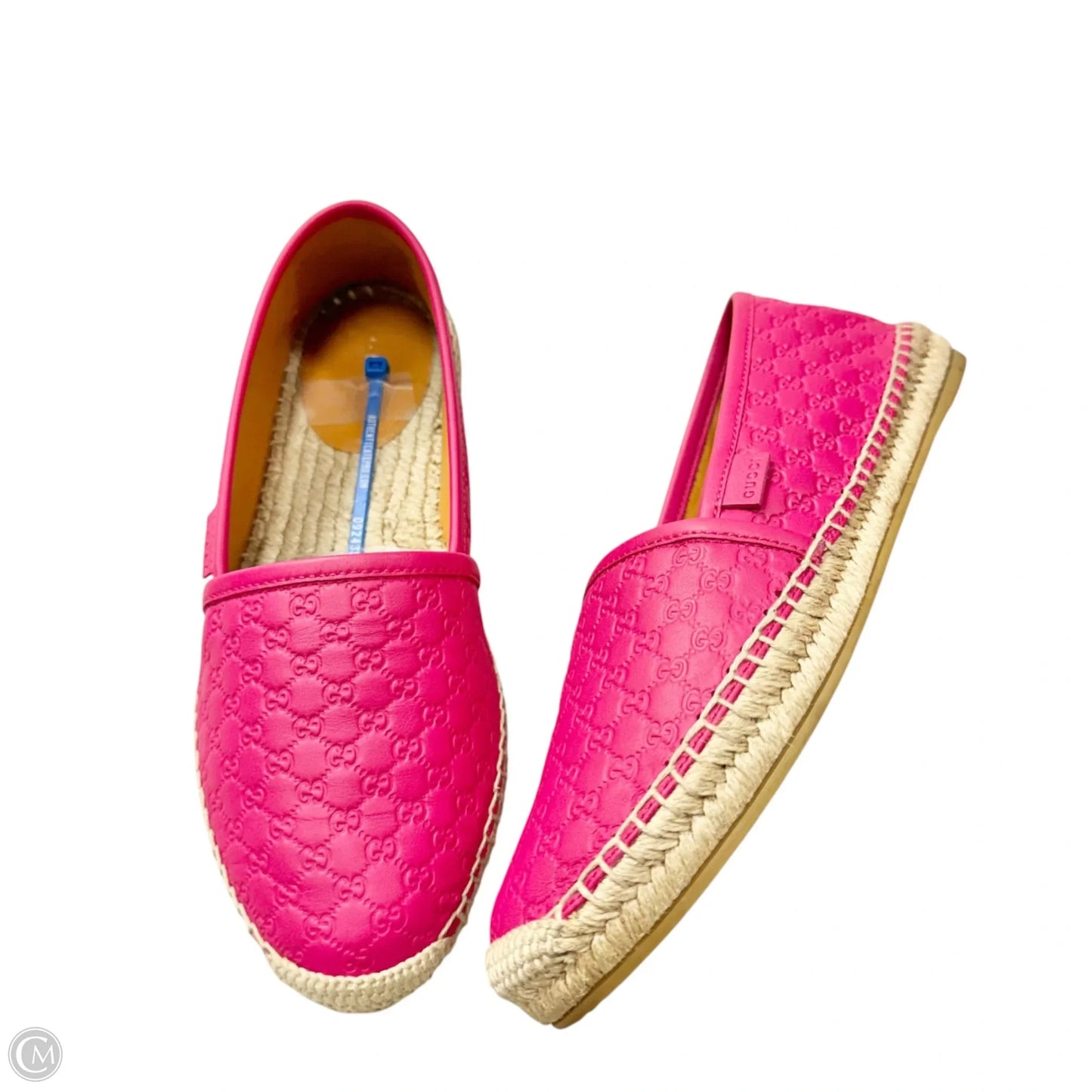Shoes Luxury Designer By Gucci In Pink, Size: 5.5