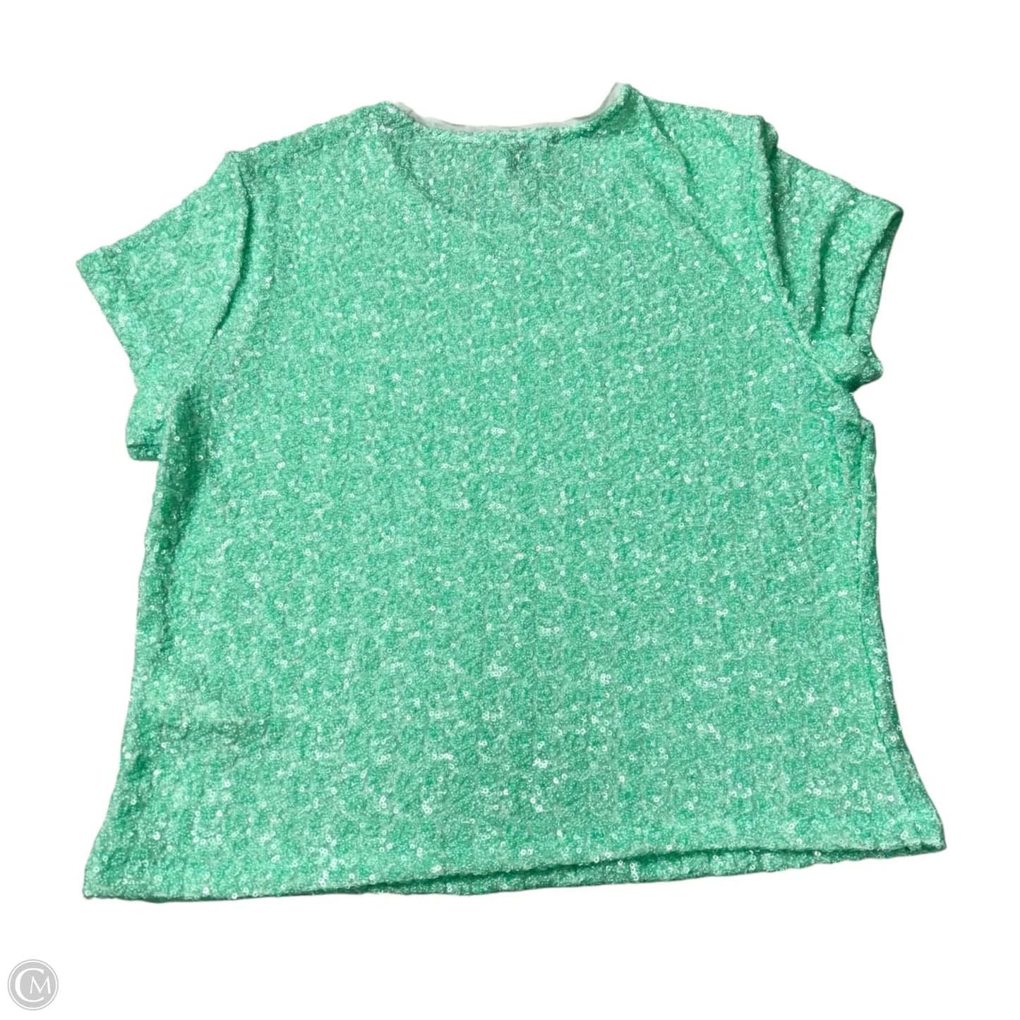 Top Short Sleeve By Maeve In Green, Size: Xl