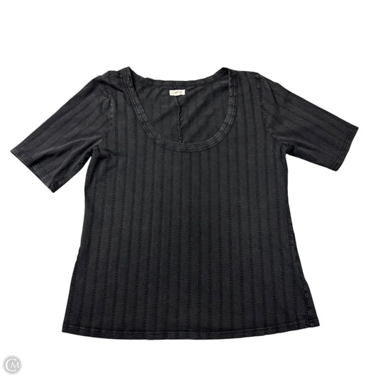Top Short Sleeve By Pilcro In Black, Size: Xl
