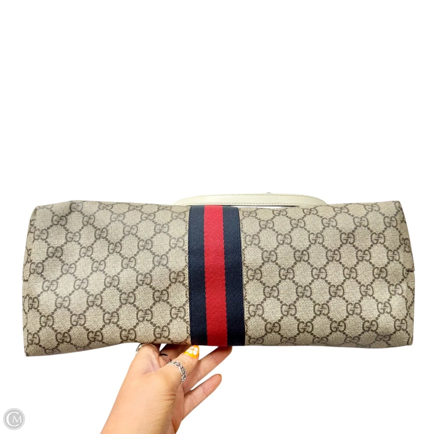 Tote Luxury Designer By Gucci, Size: Large