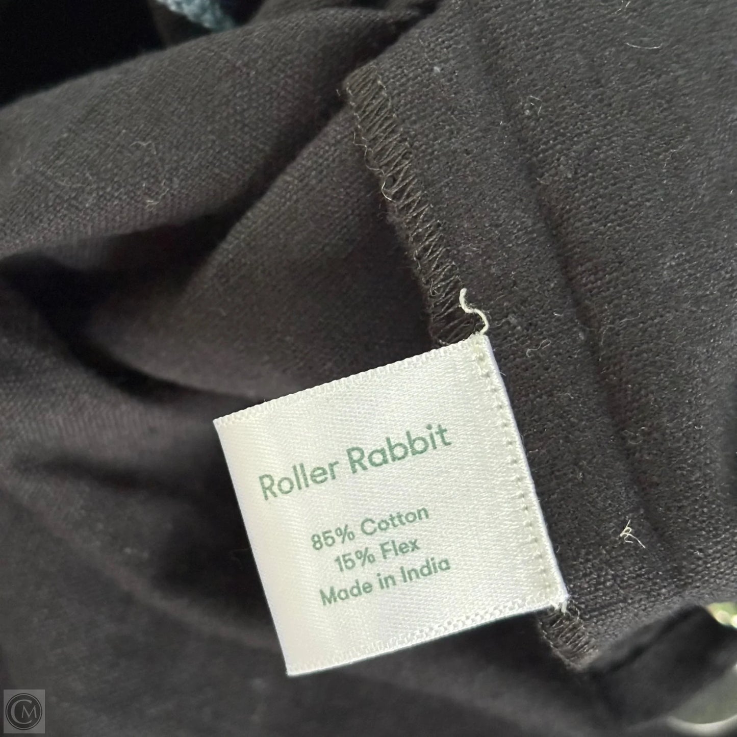 Top Long Sleeve By Roller Rabbit In Black, Size: Xs