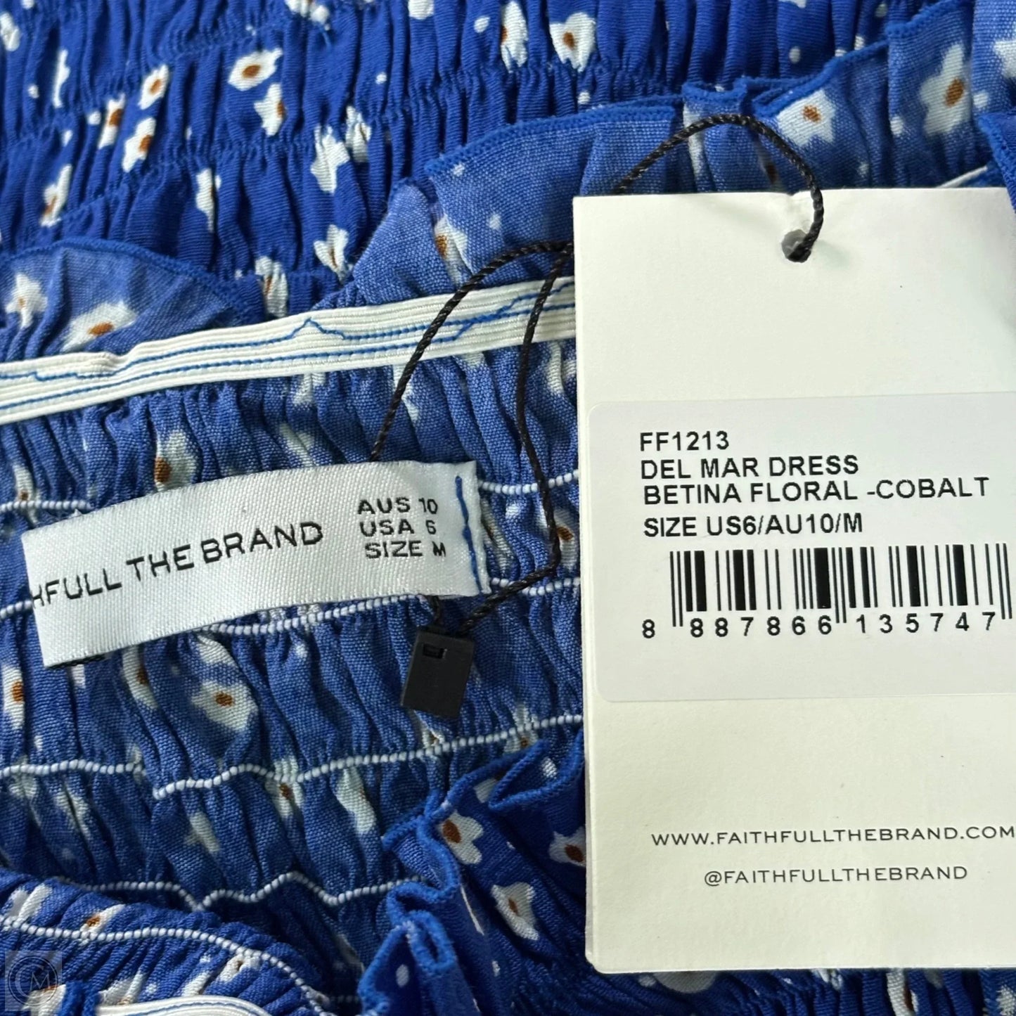 Dress Casual Short By Faithfull The Brand In Floral Print, Size: S