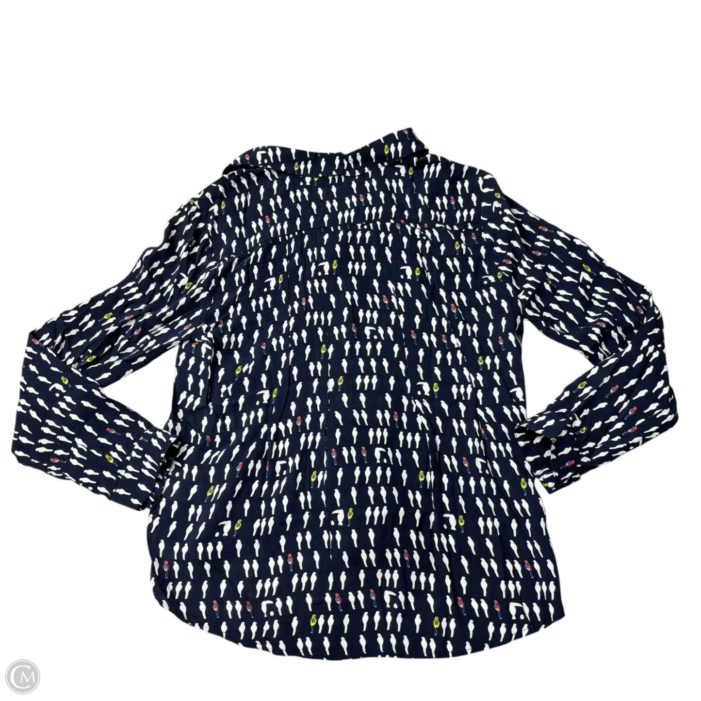 Top Long Sleeve By Maeve In Navy, Size: Xsp