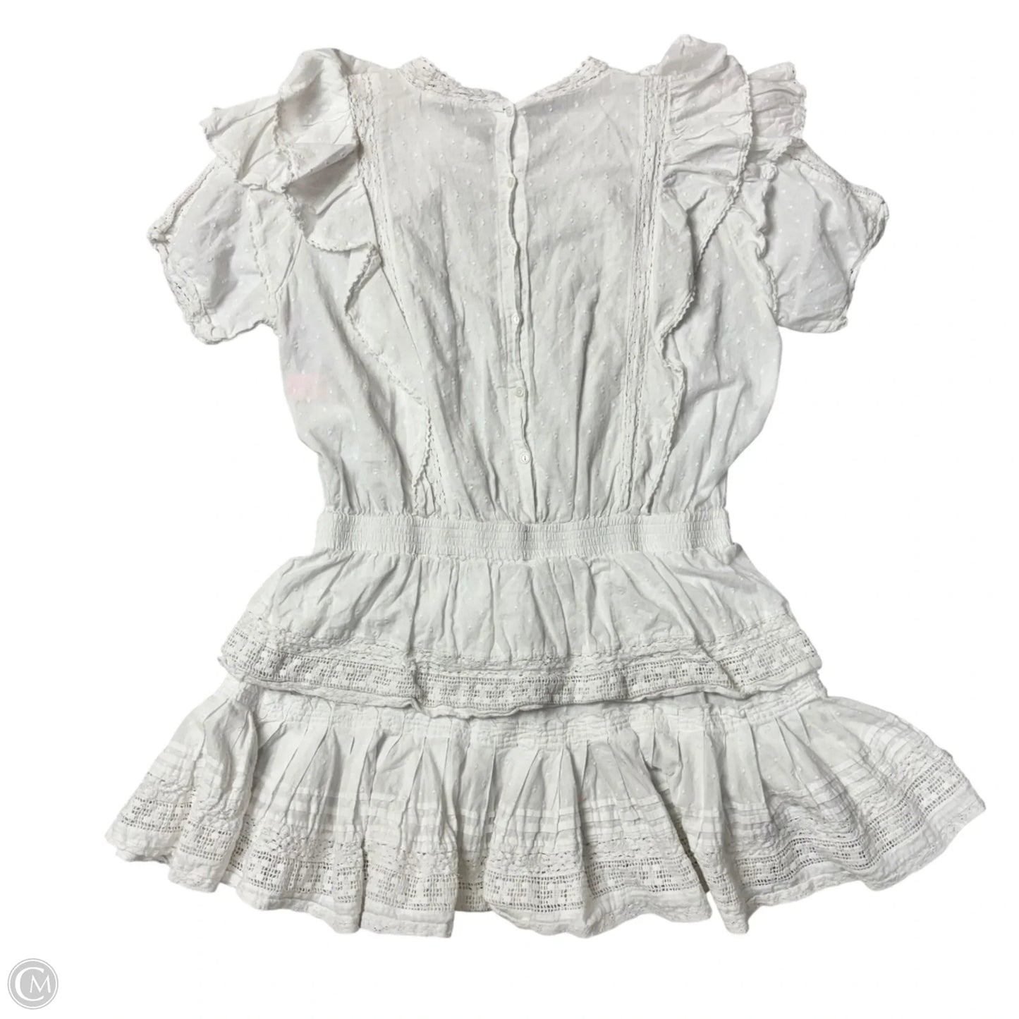Dress Casual Short By Maia Bergman In White, Size: L