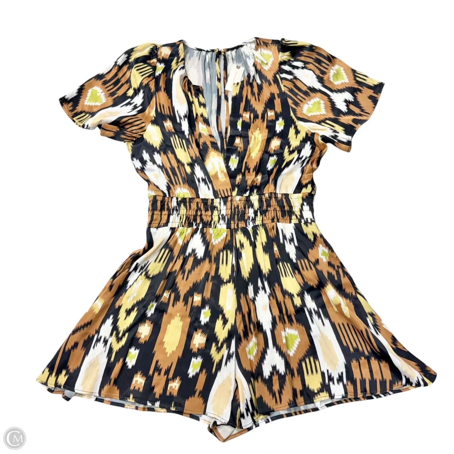 Romper By Anthropologie In Black & Brown, Size: M