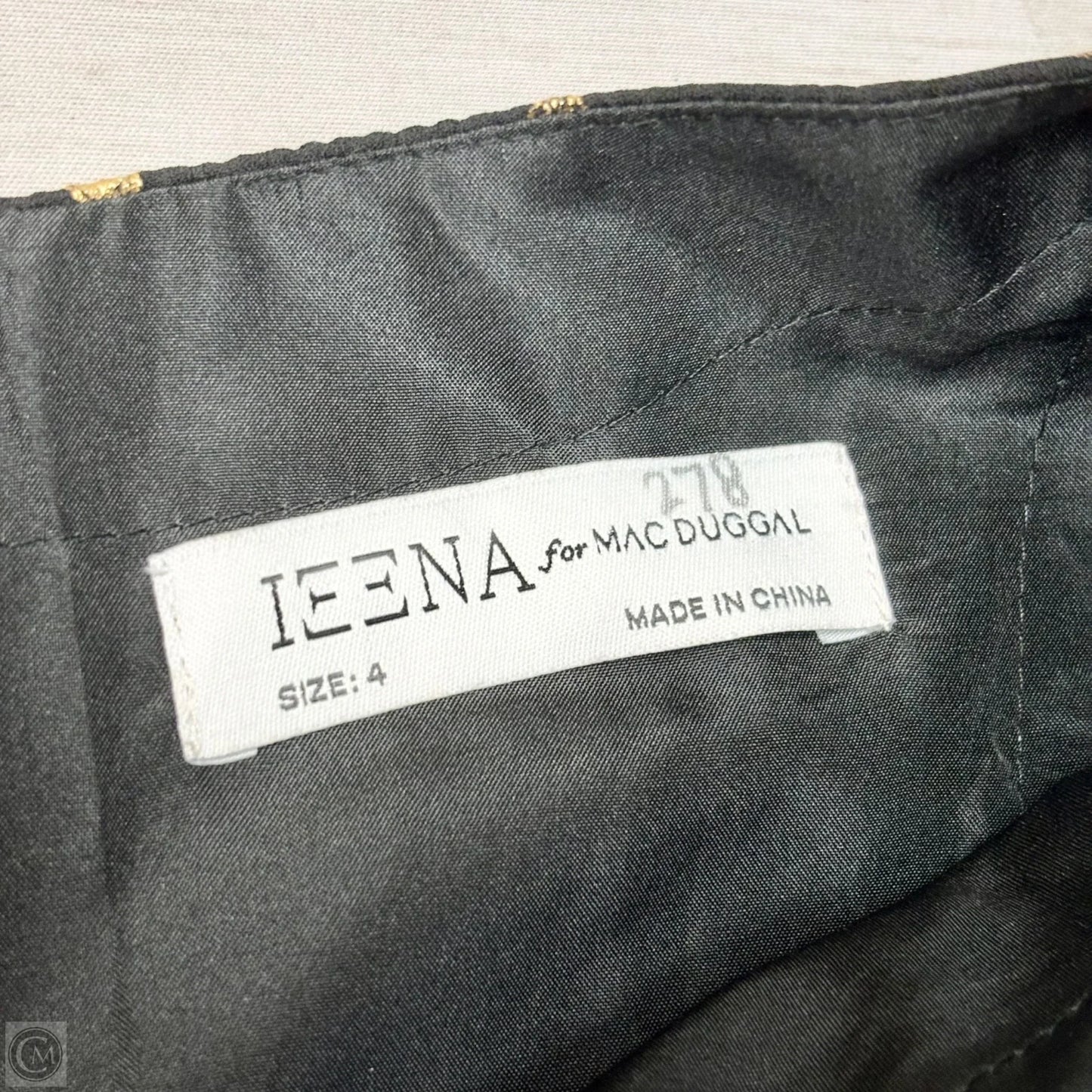 Dress Casual Short By Ieena for Macduggal In Polkadot Pattern, Size: S
