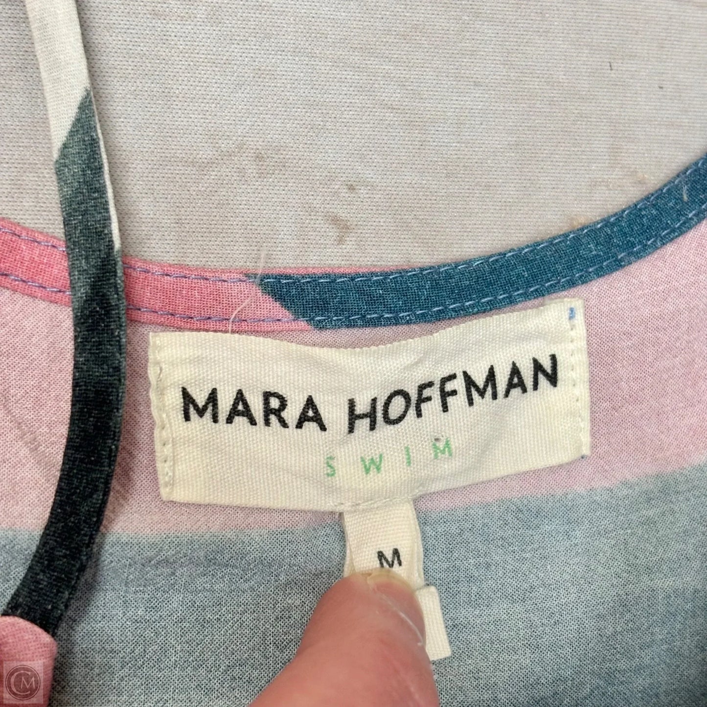 Dress Casual Midi By Mara Hoffman Swim In Striped Pattern, Size: M