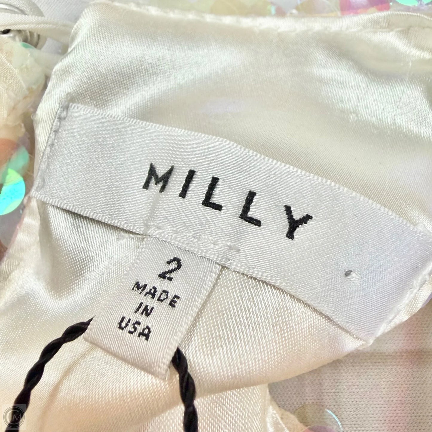 Top Sleeveless Designer By Milly In Cream, Size: Xs