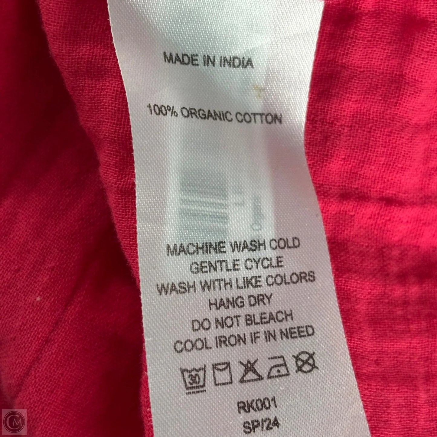 Dress Casual Maxi By Quince In Pink, Size: Xl
