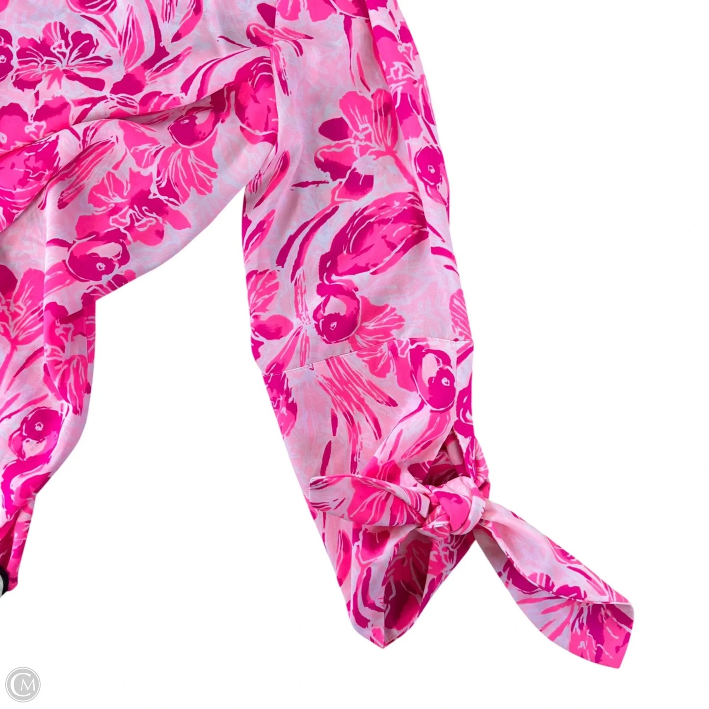 Top Long Sleeve Designer By Lilly Pulitzer In Floral Print, Size: Xs