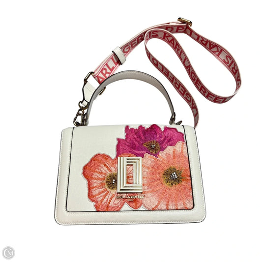 Crossbody Designer By Karl Lagerfeld, Size: Medium