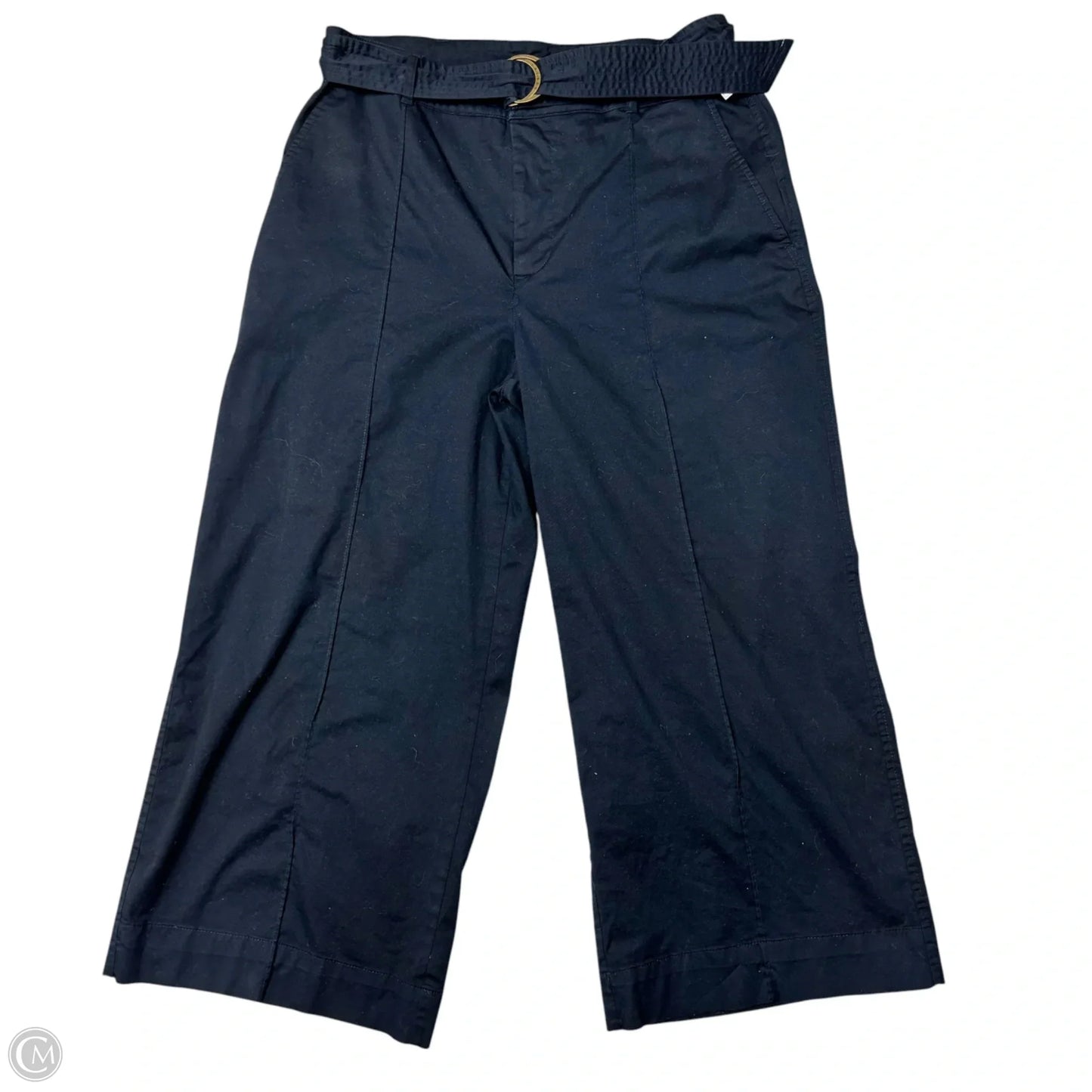 Pants Wide Leg By Lauren By Ralph Lauren In Navy, Size: 8