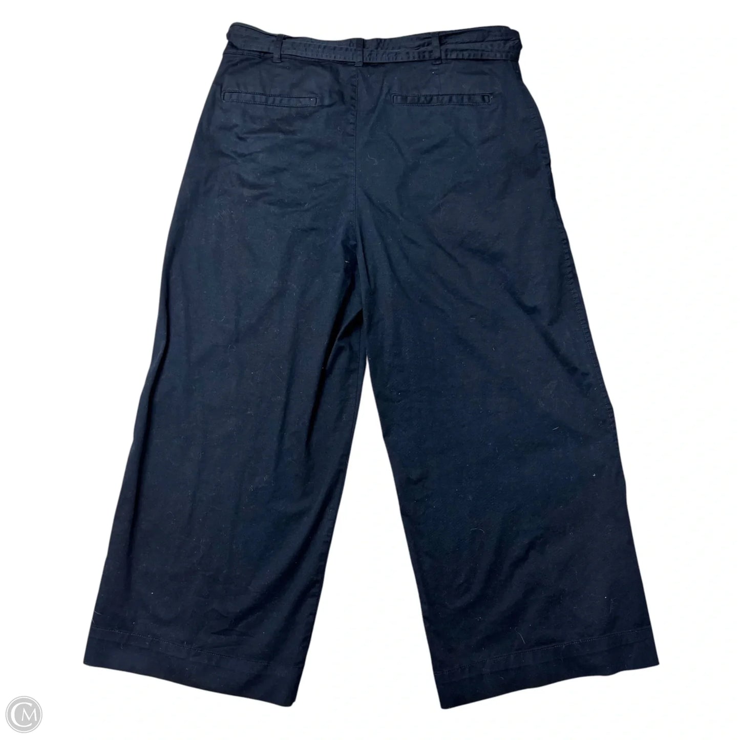 Pants Wide Leg By Lauren By Ralph Lauren In Navy, Size: 8
