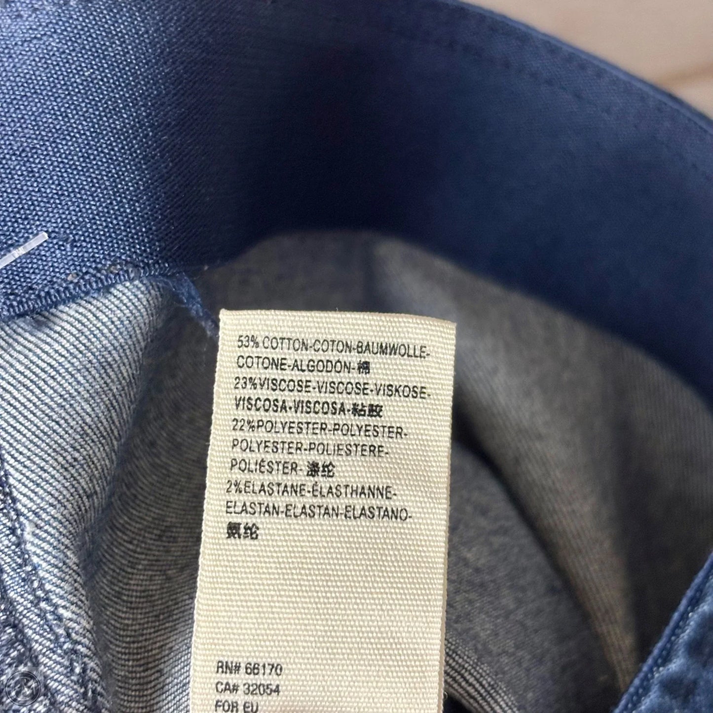 Jeans Flared By Free People In Blue Denim, Size: 6