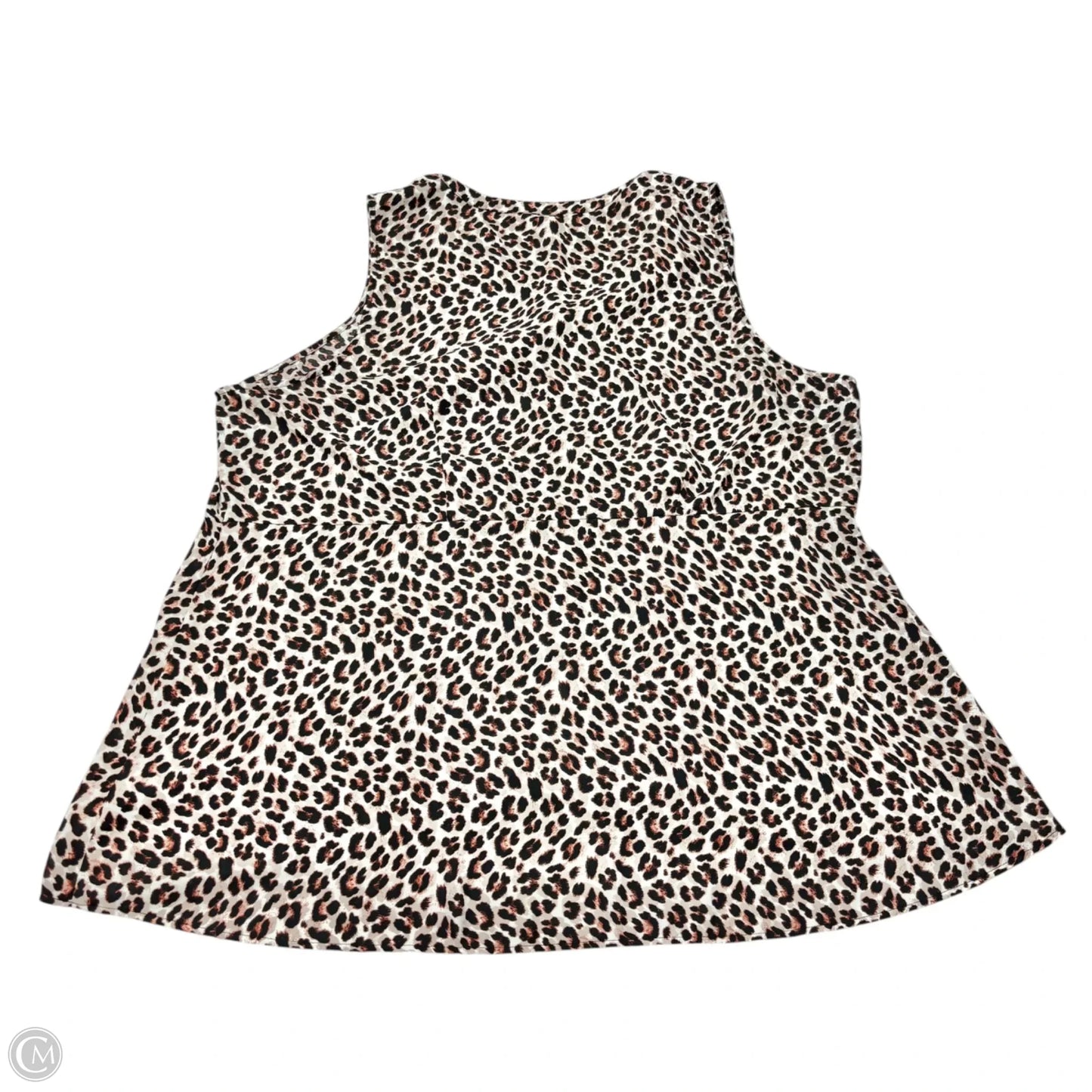 Top Sleeveless By Torrid In Leopard Print, Size: 4x