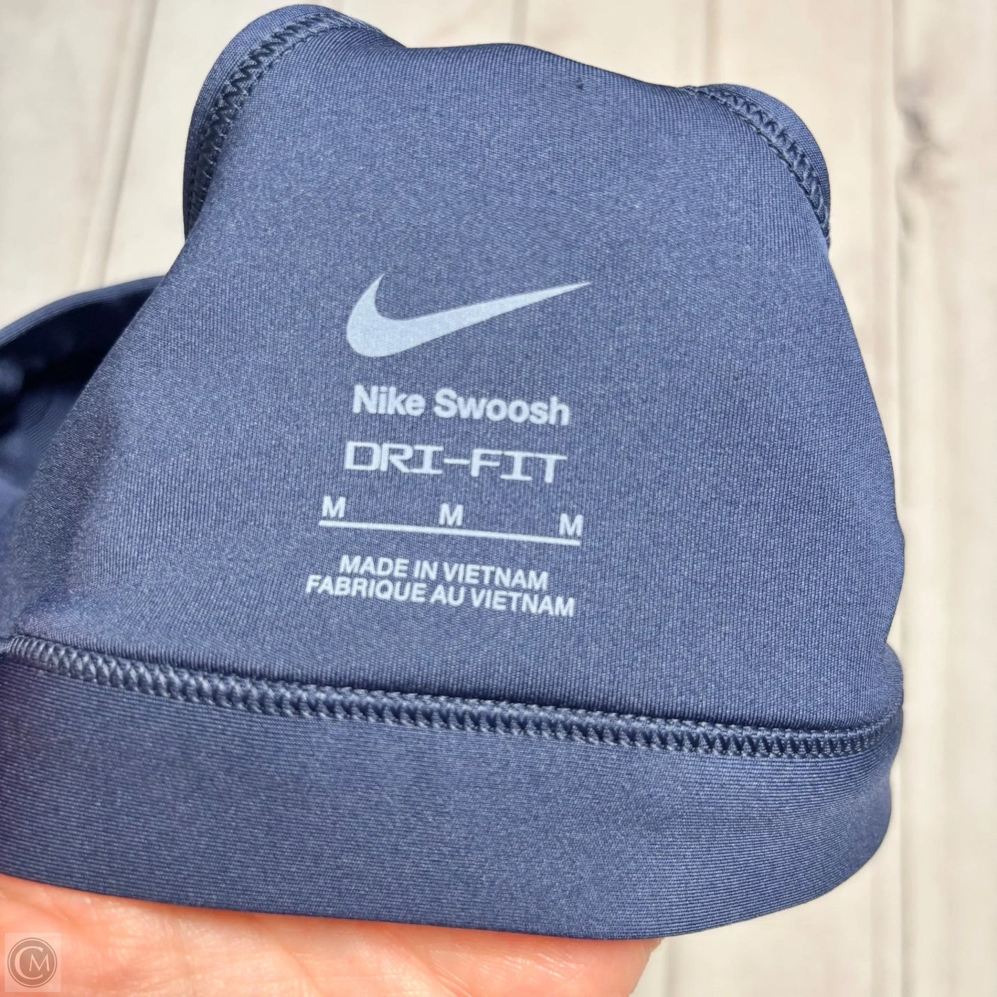 Athletic Bra By Nike Apparel In Navy, Size: M