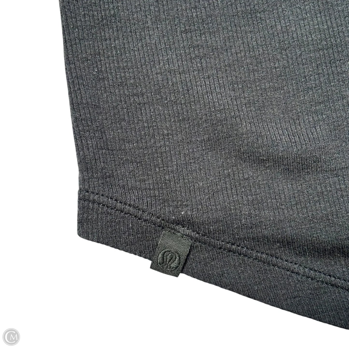 Athletic Top Long Sleeve Crewneck By Lululemon In Black, Size: S