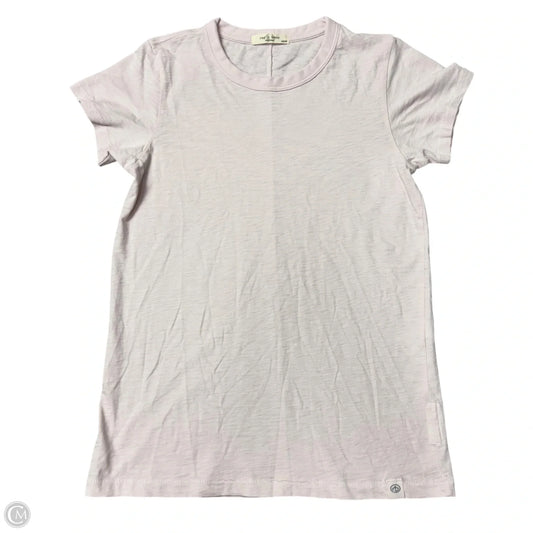Top Short Sleeve Basic By Rag And Bone In Pink, Size: Xs
