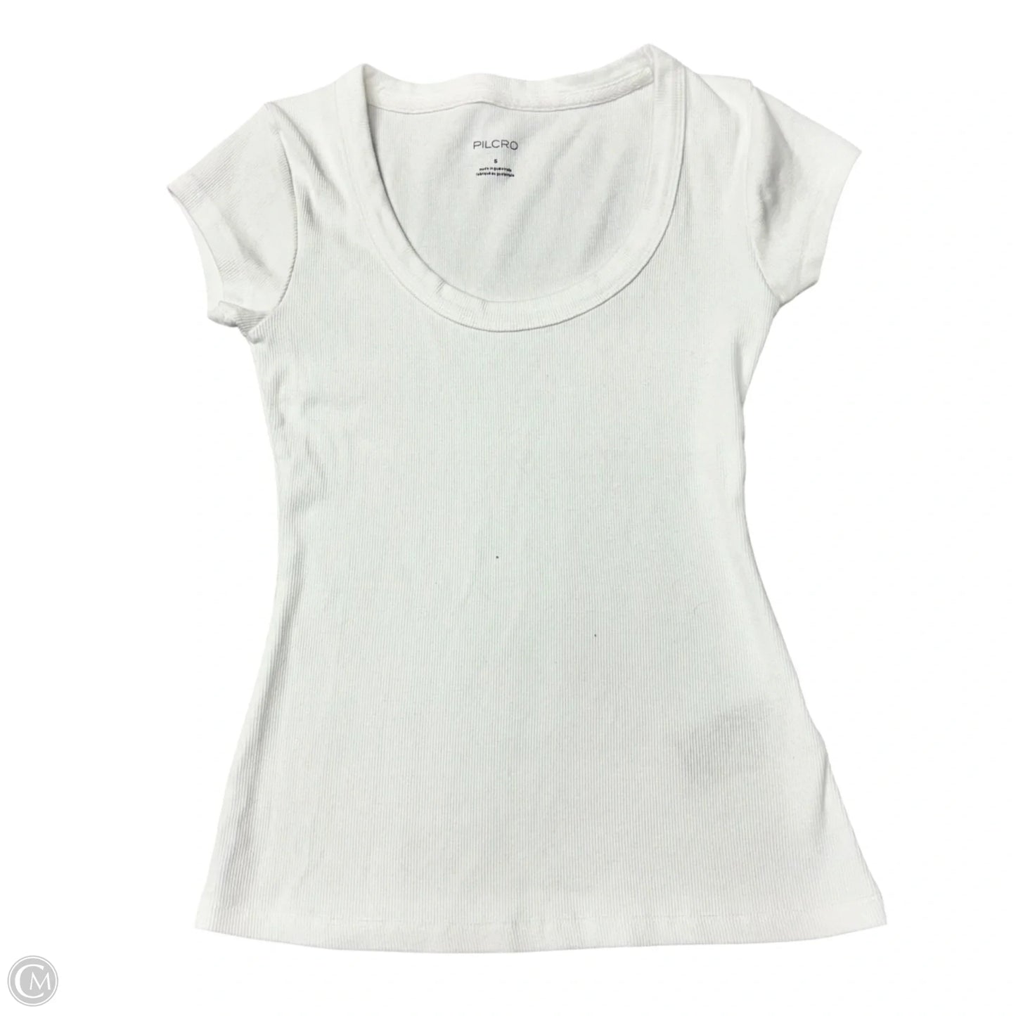 Top Short Sleeve By Pilcro In White, Size: S