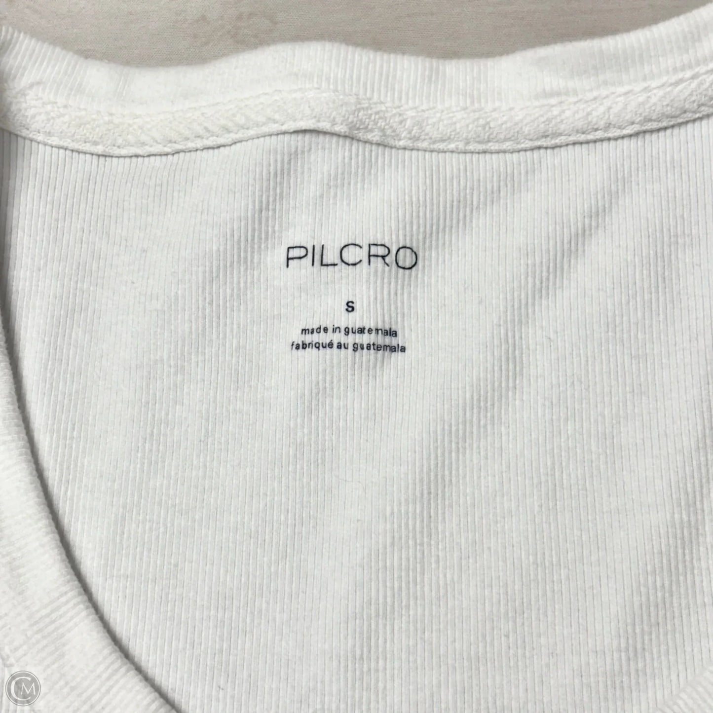 Top Short Sleeve By Pilcro In White, Size: S